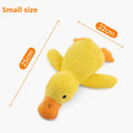 Plush Sleeping Duck Dog Toy
