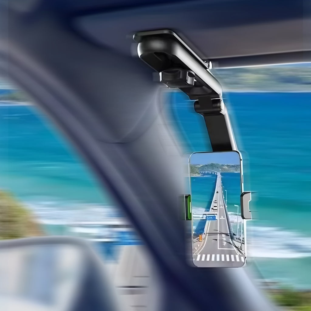 Multi-Functional Sun Visor Phone Holder