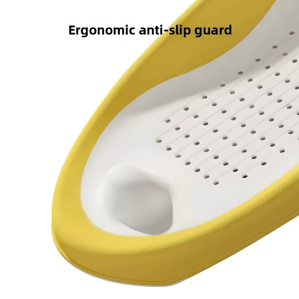 Foldable Baby Bath Seat with Ergonomic Back Support