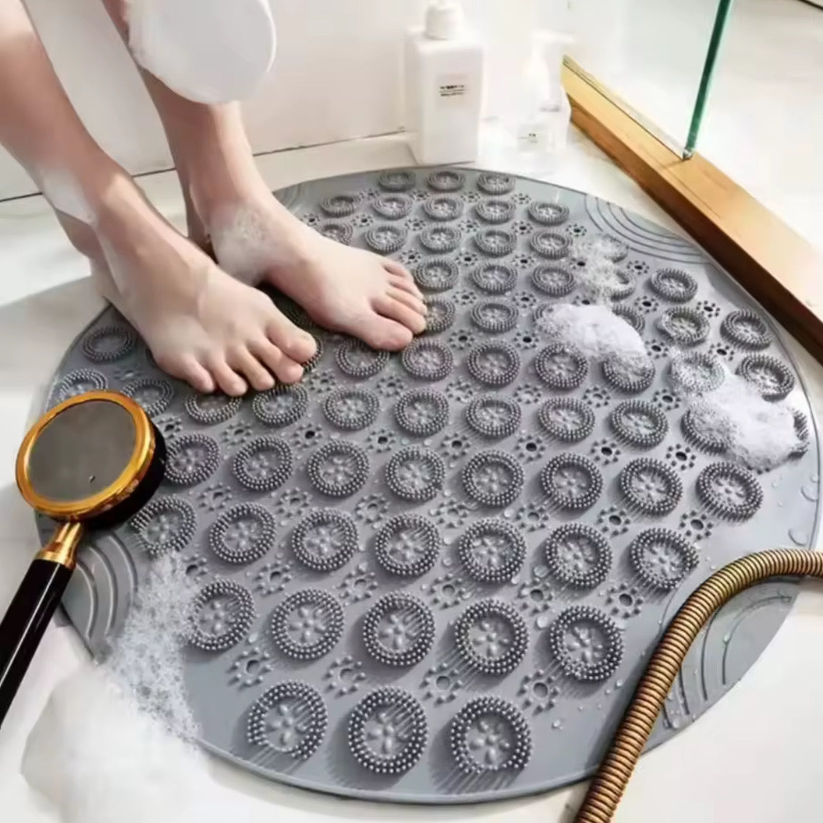 Anti-Slip Massage Shower Mat